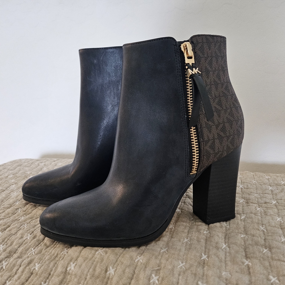 Michael Kors Black Ankle Boots
